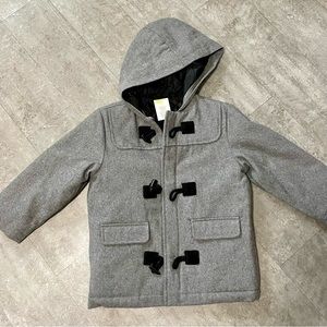 Crazy 8 Boys Pea Coat - Wool Blend - Gray